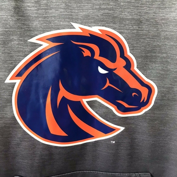 NCAA Boise State Broncos Heather Pullover Hoodie - Picture 3 of 3